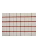 Eddy bordstablett 34x48 cm rost/offwhite