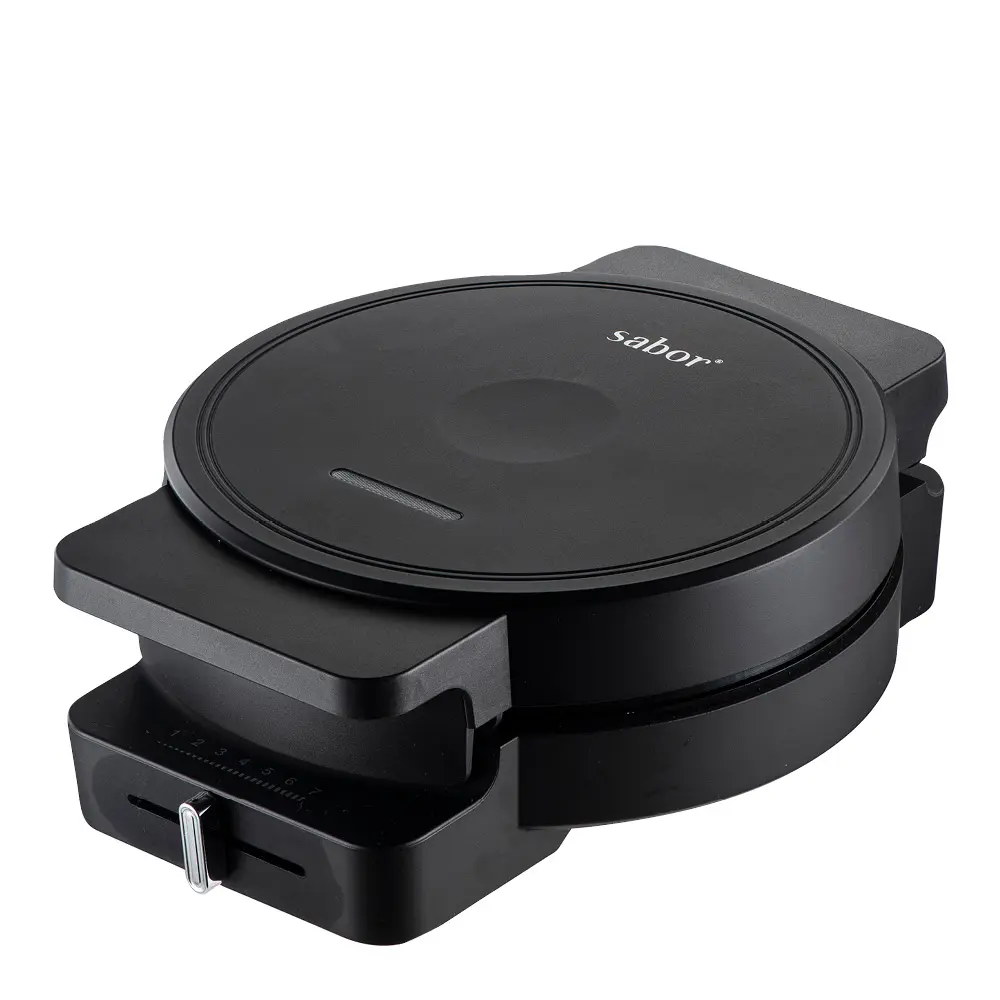 Ultimate Vohvelirauta 25,5x20 cm Musta