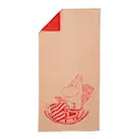 Mumin badhandduk 70x140 cm muminmamman persika