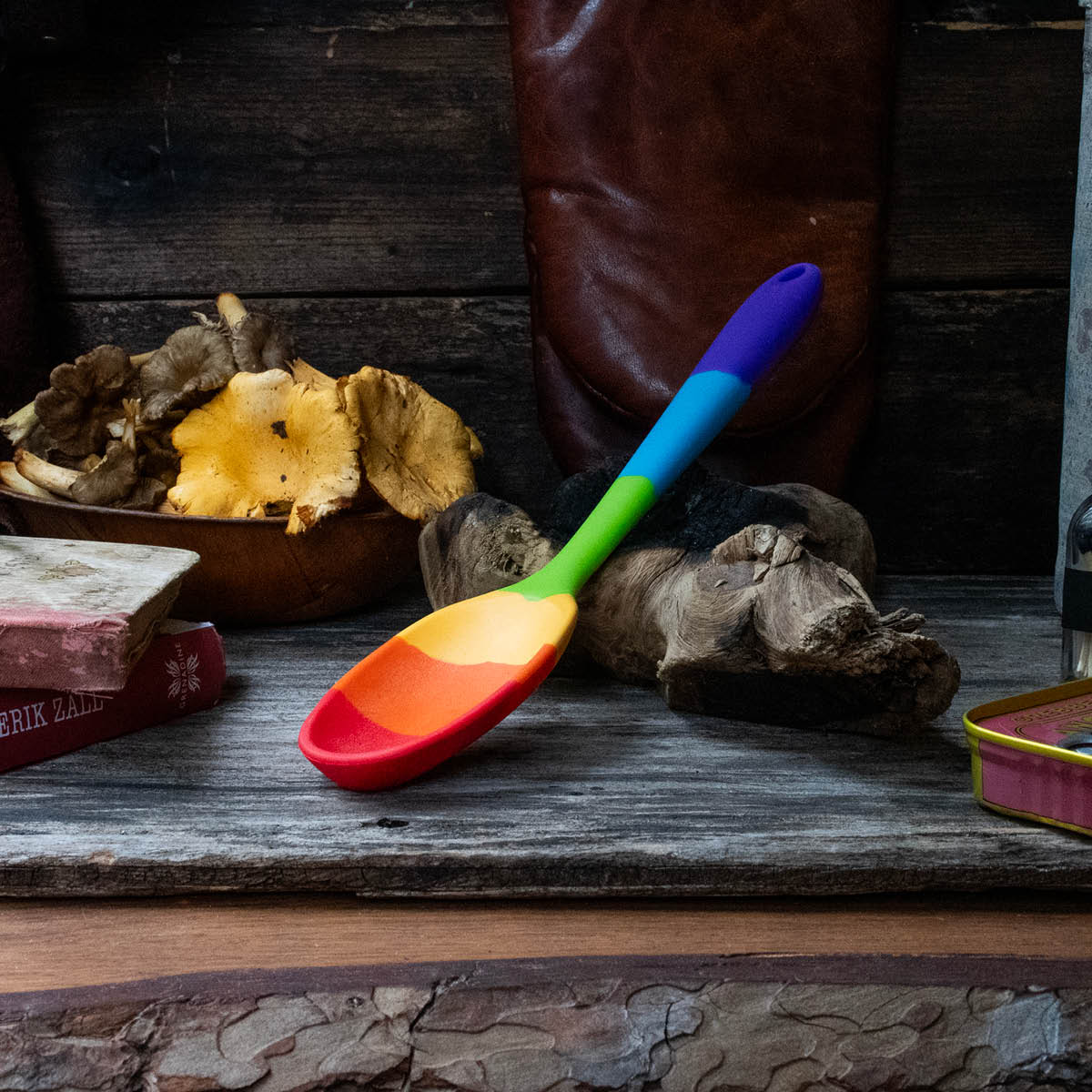 Taylor's Slev silikon 28 cm regnbågsfärgad