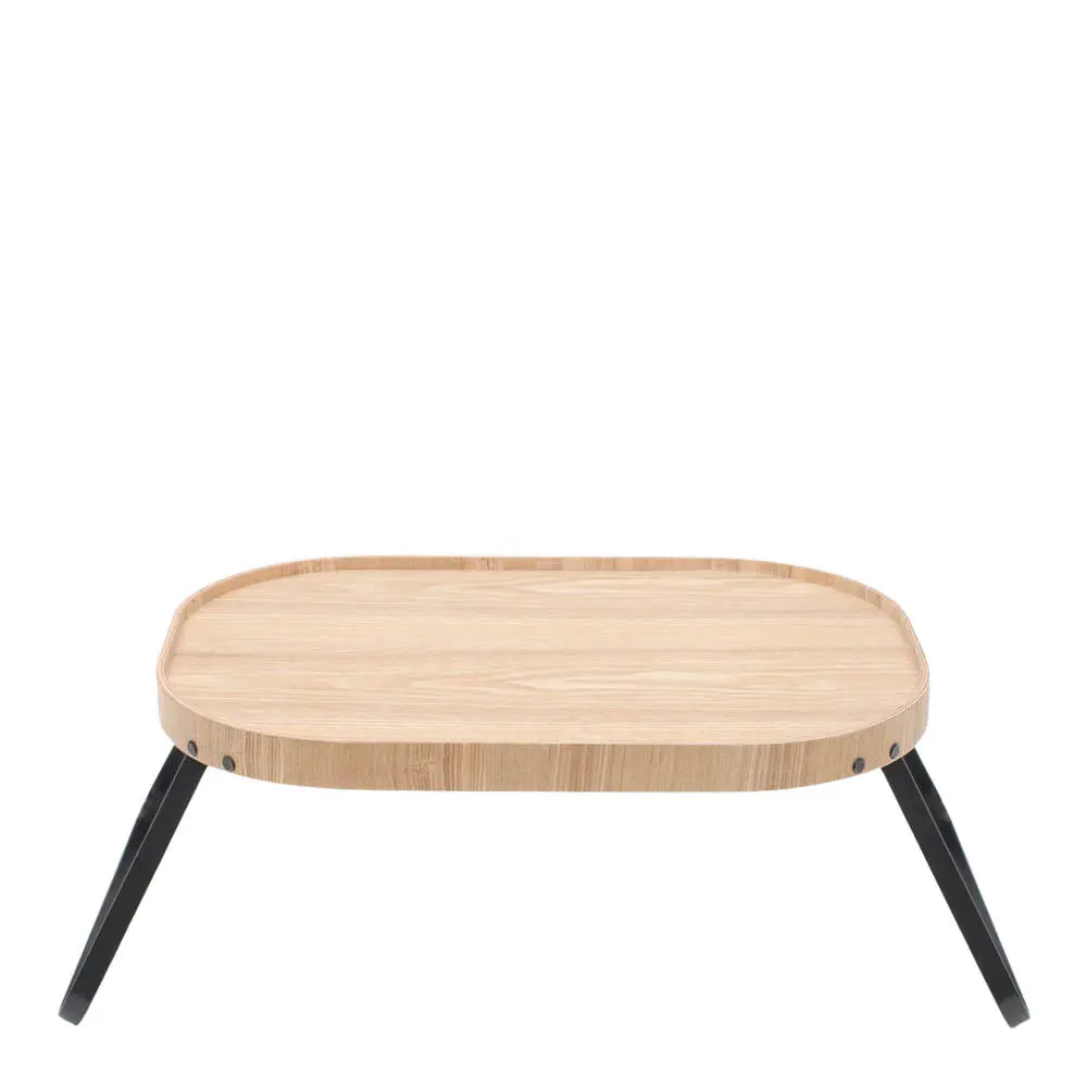 CurveLine sengebrett anti-slip 45x35 cm ask/svart