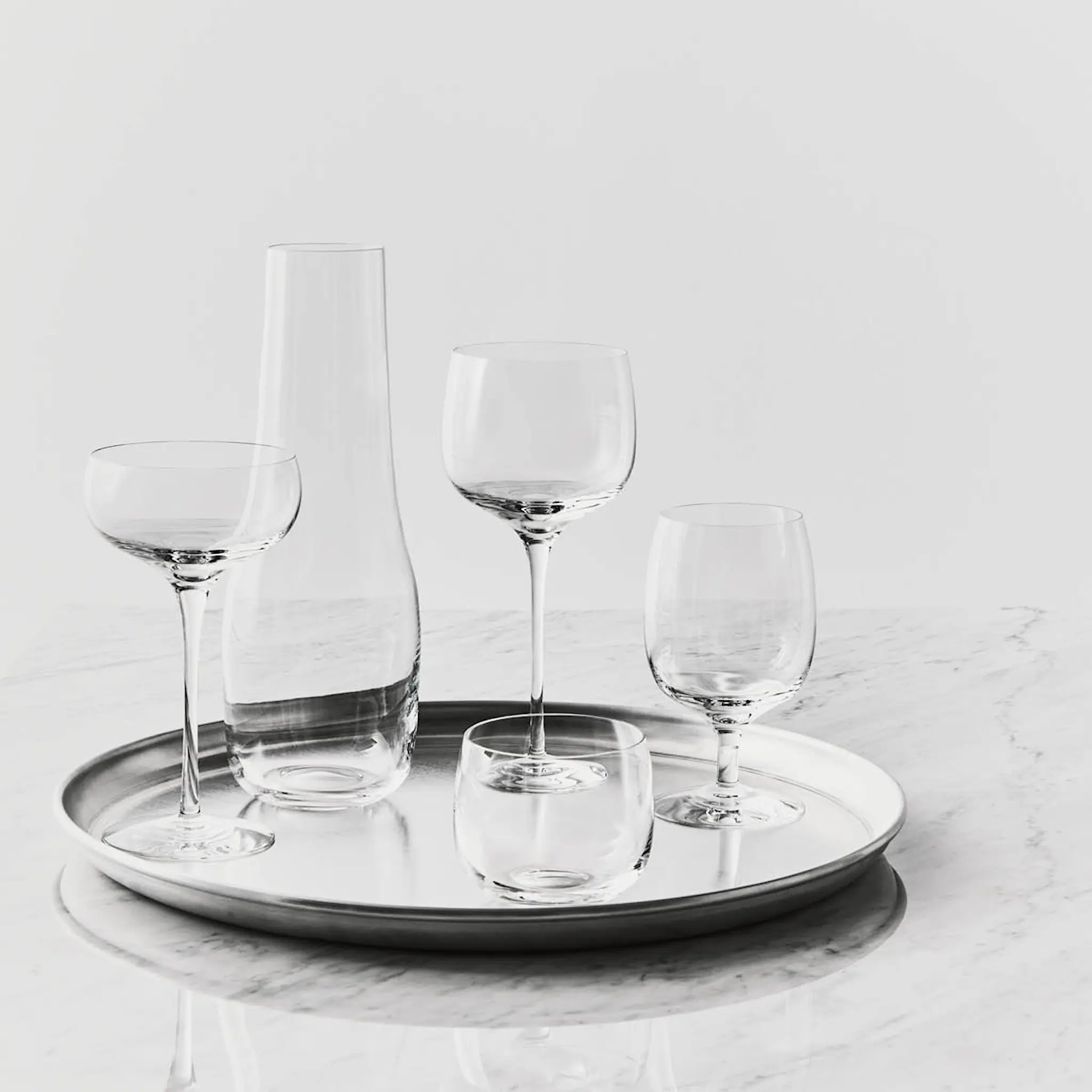 Kosta Boda Nutid ølglass 48 cl 4 stk