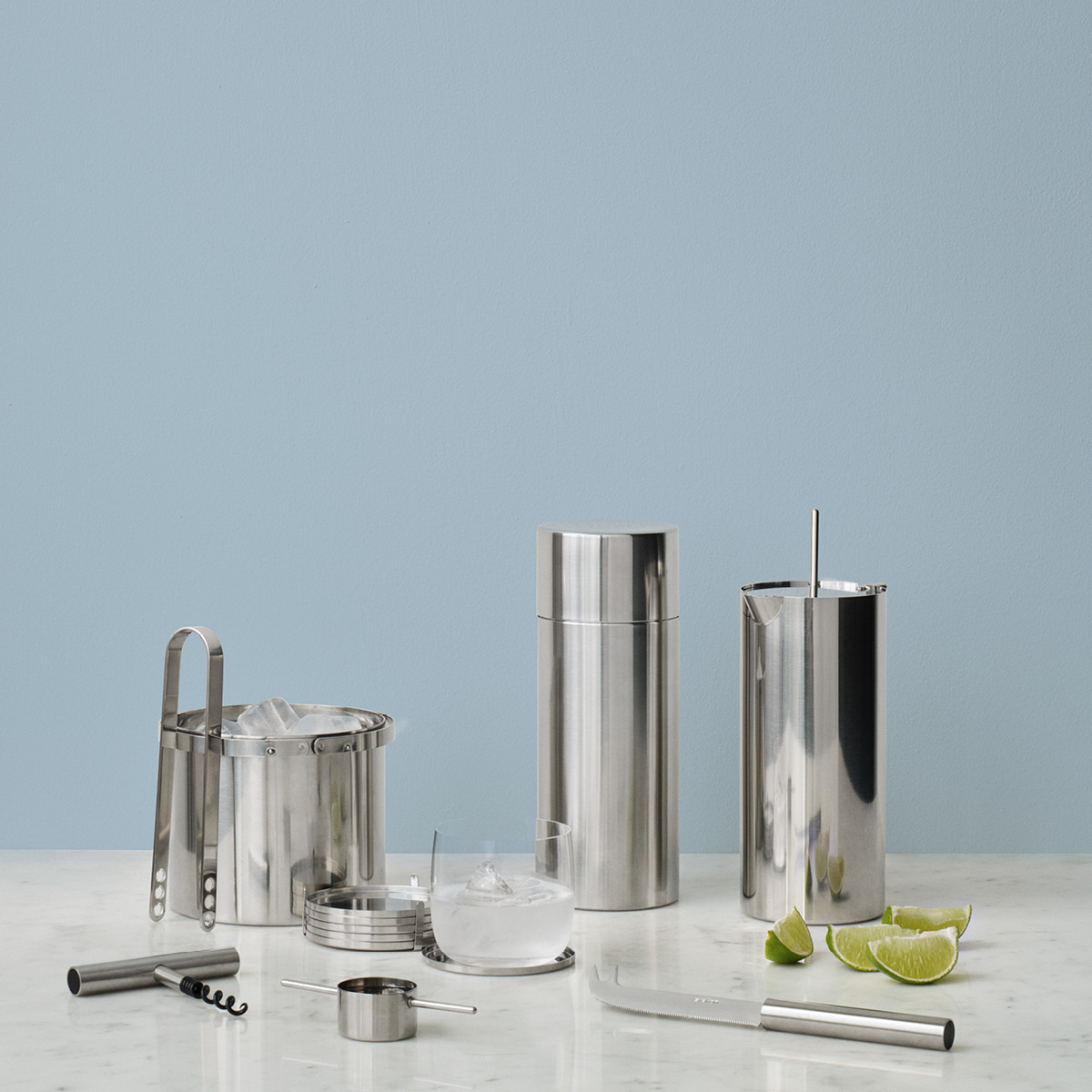 Stelton Arne Jacobsen Jääpihdit Teräs