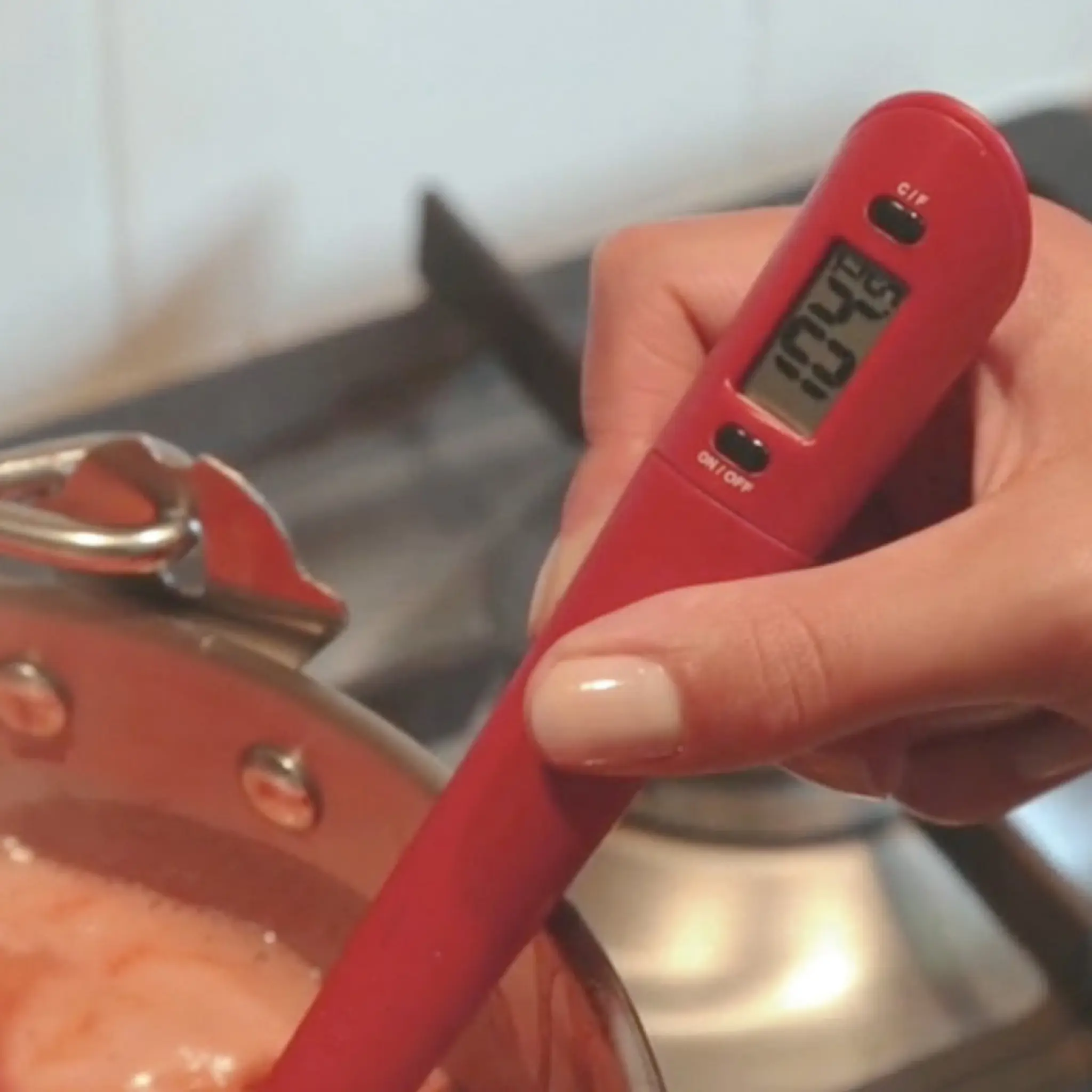 Kitchen Craft Home Made termometersked 20-220°C silikon