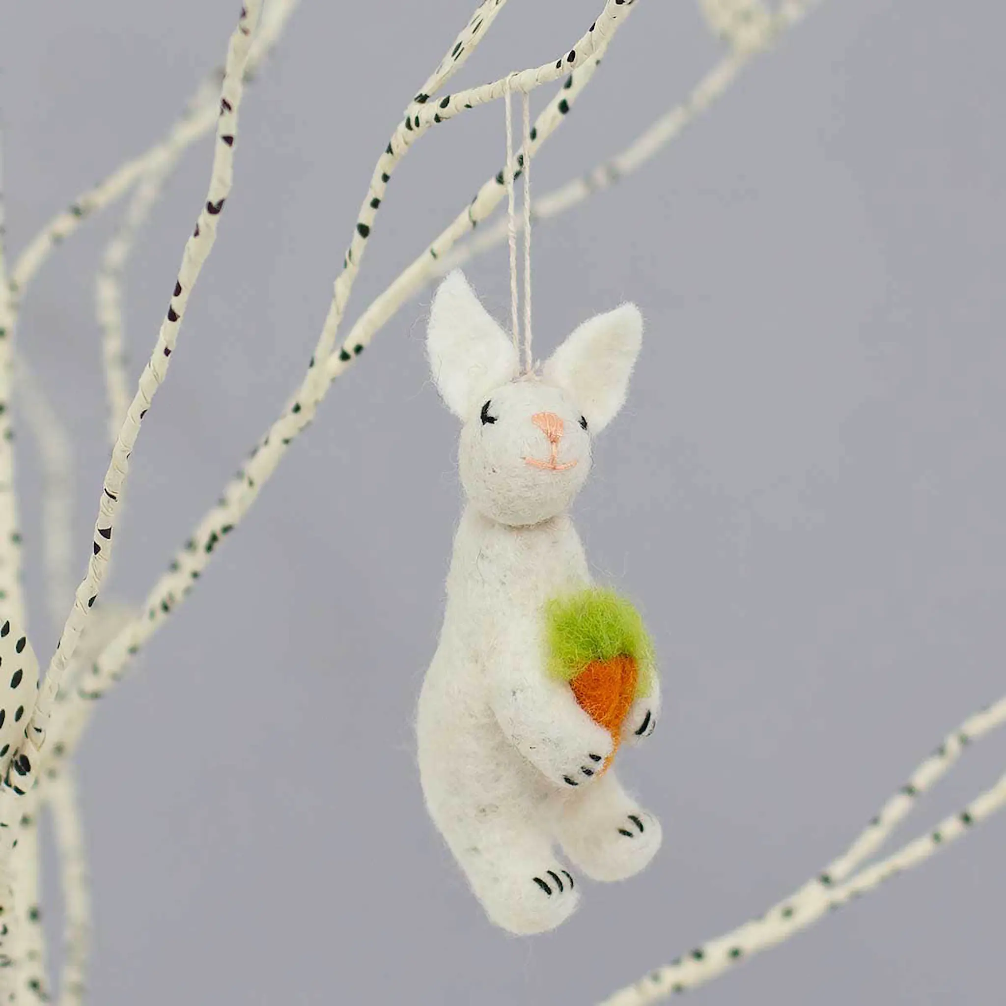 A World of Craft Riippukoriste Kani ja porkkana Valkoinen