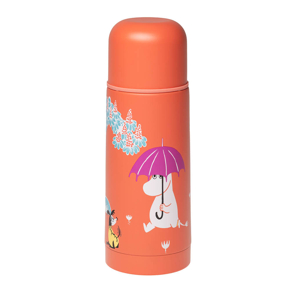 Moomin Arabia Mummi termos 35 cl Under paraplyen korallrød