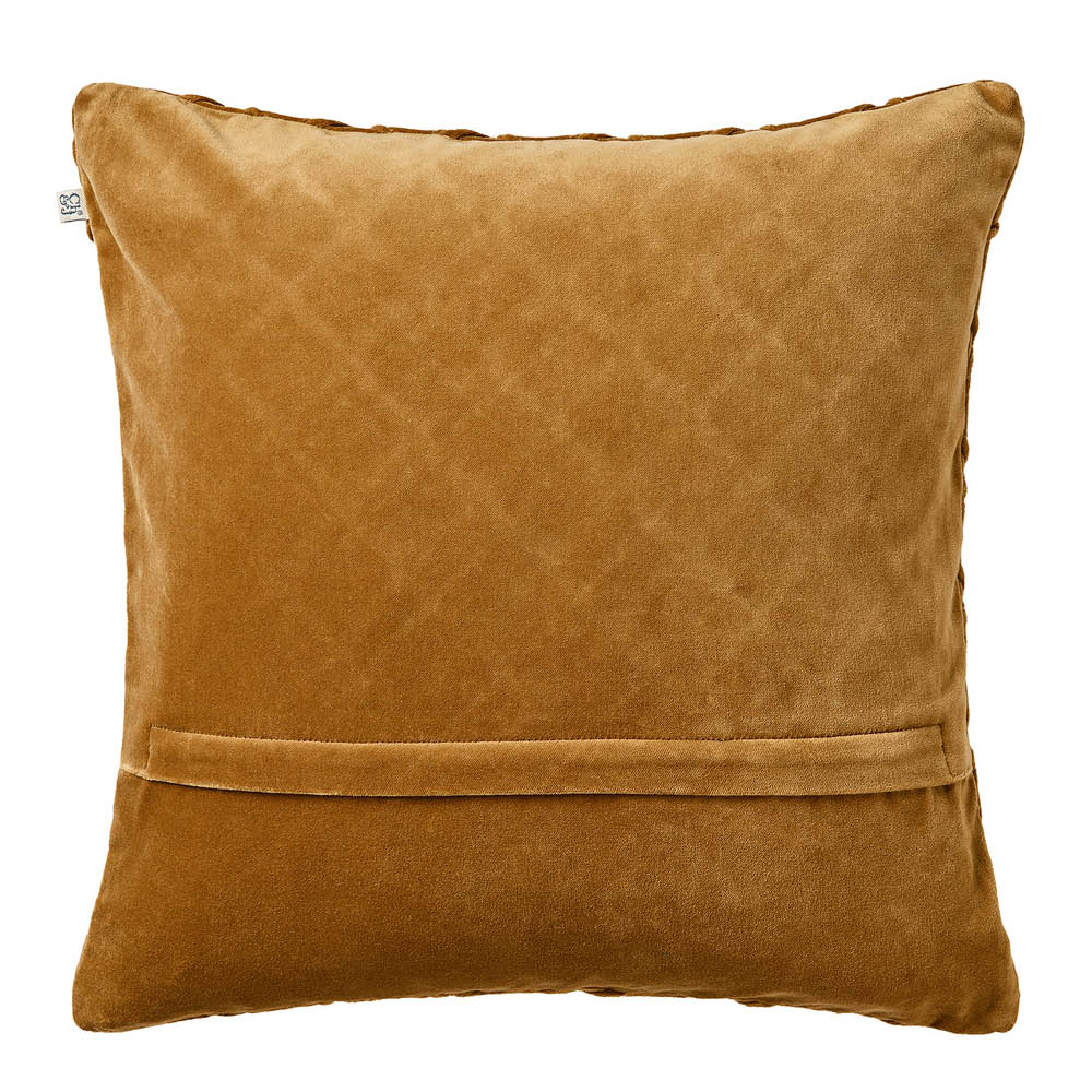 Chhatwal & Jonsson Deva kuddfodral sammet 50x50 cm Masala Yellow