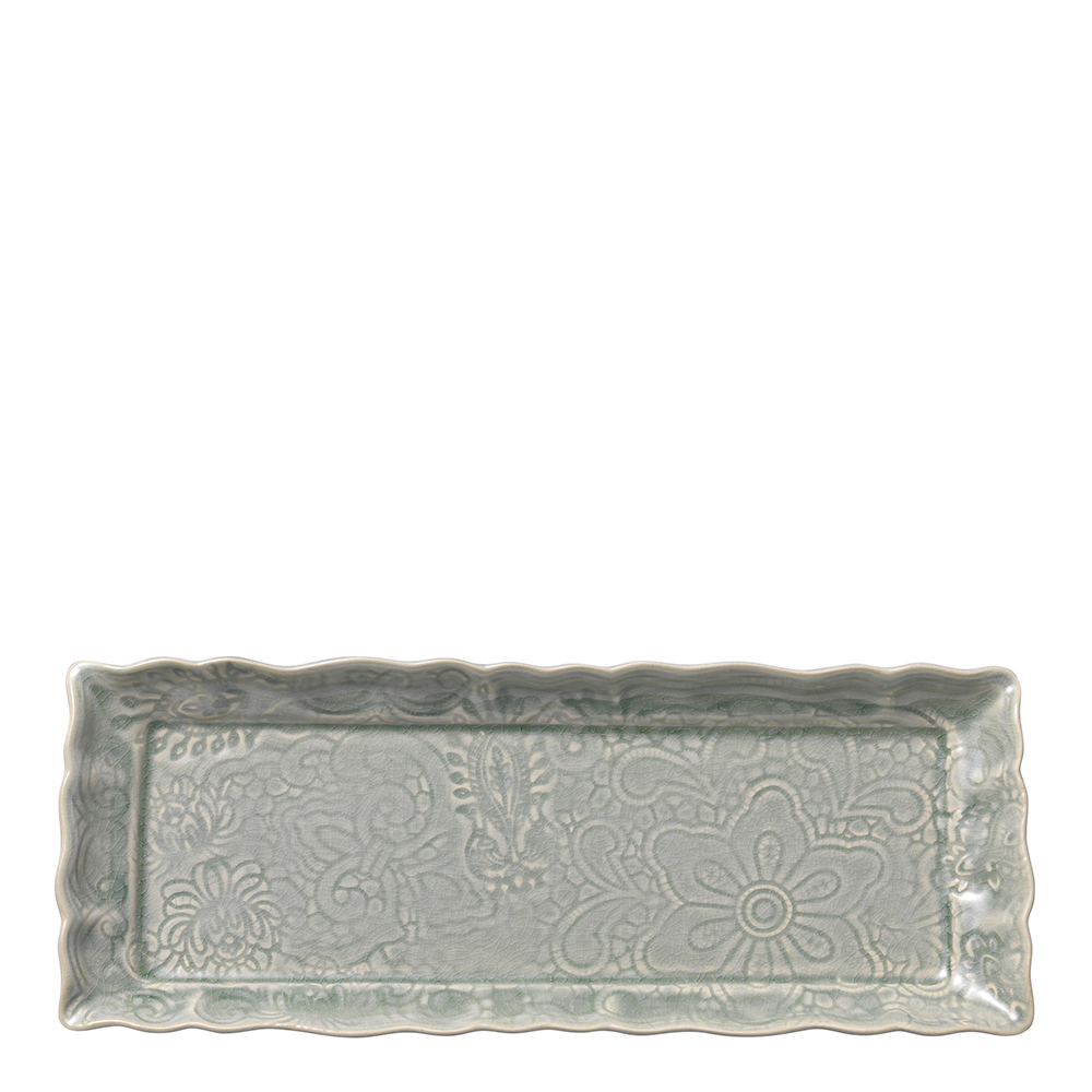 Sthål Arabesque Serveringsfat 33x13 cm Antique