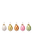 Påskornamentset Pearl Eggs box 6 cm