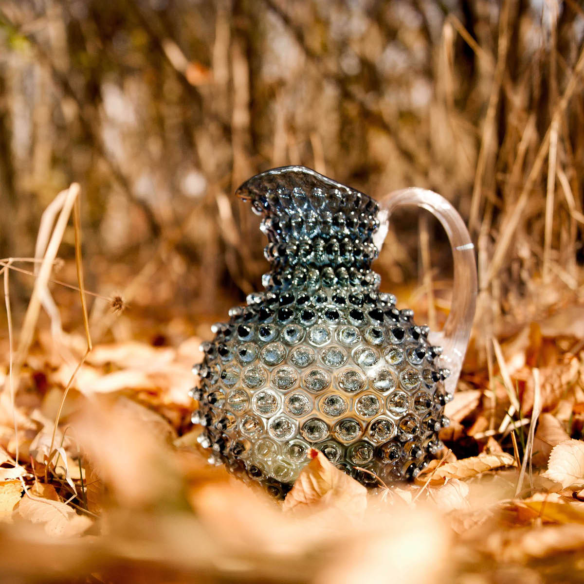 Klimchi Hobnail karaffel 2L underlay blue smoke