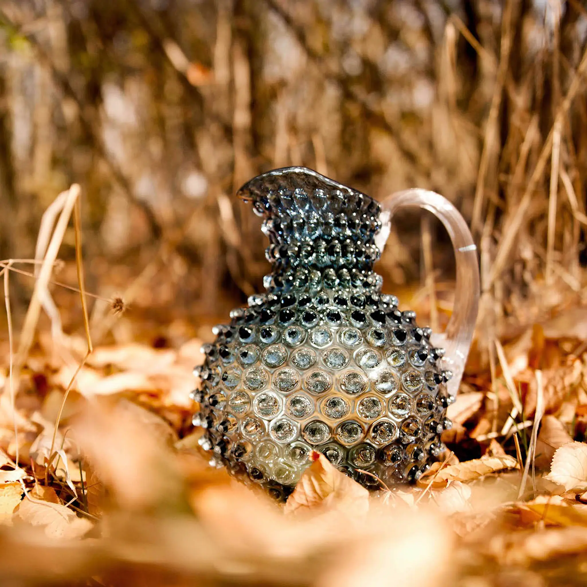 Klimchi Hobnail Karahvi 2 L Blue Smoke