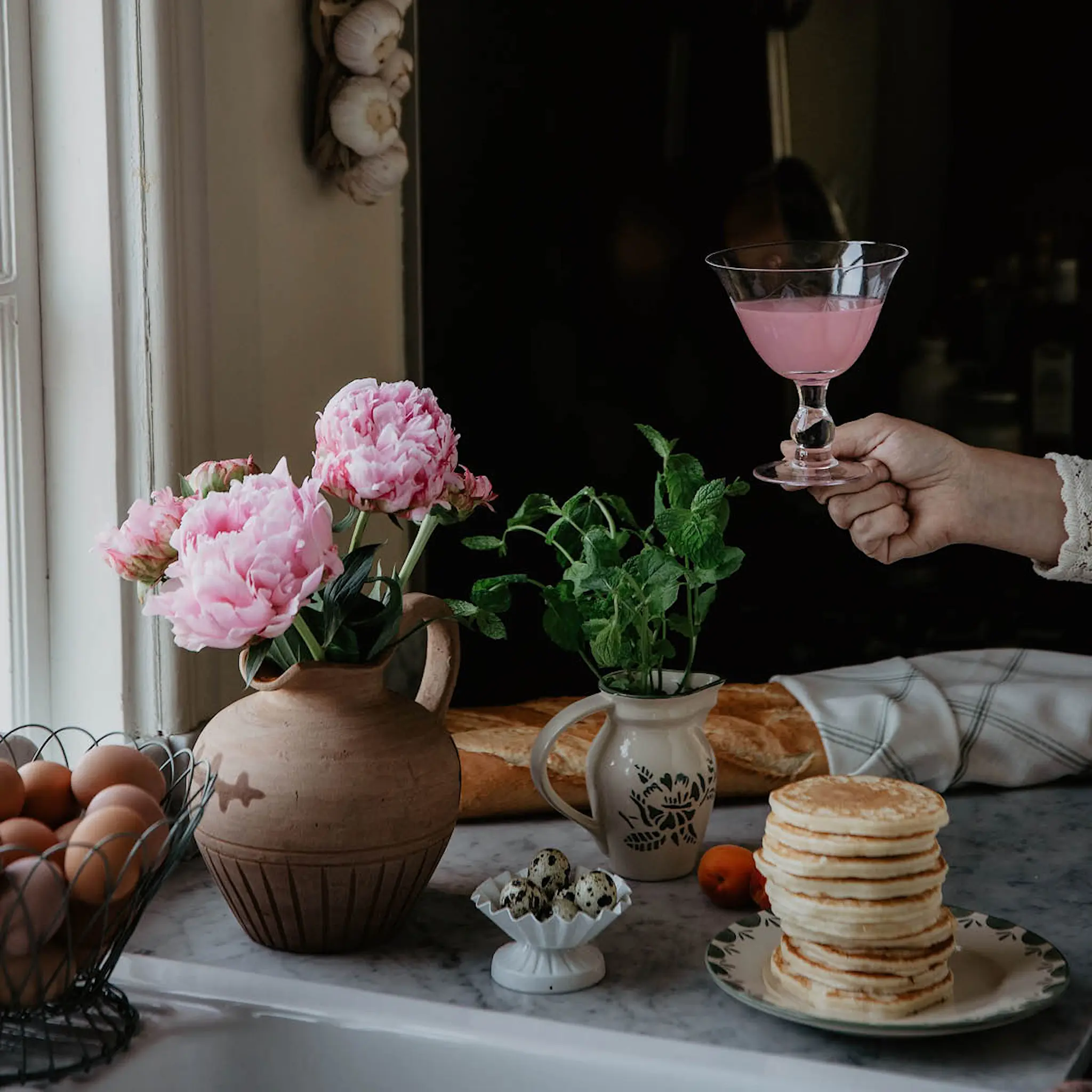 Strömshaga Marion Lautanen 19,5 cm Kukka Vihreä