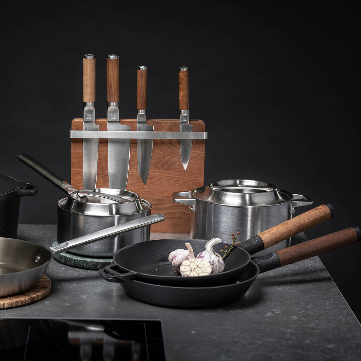 Fiskars Norden Stekpanna 24 cm Gjutjärn