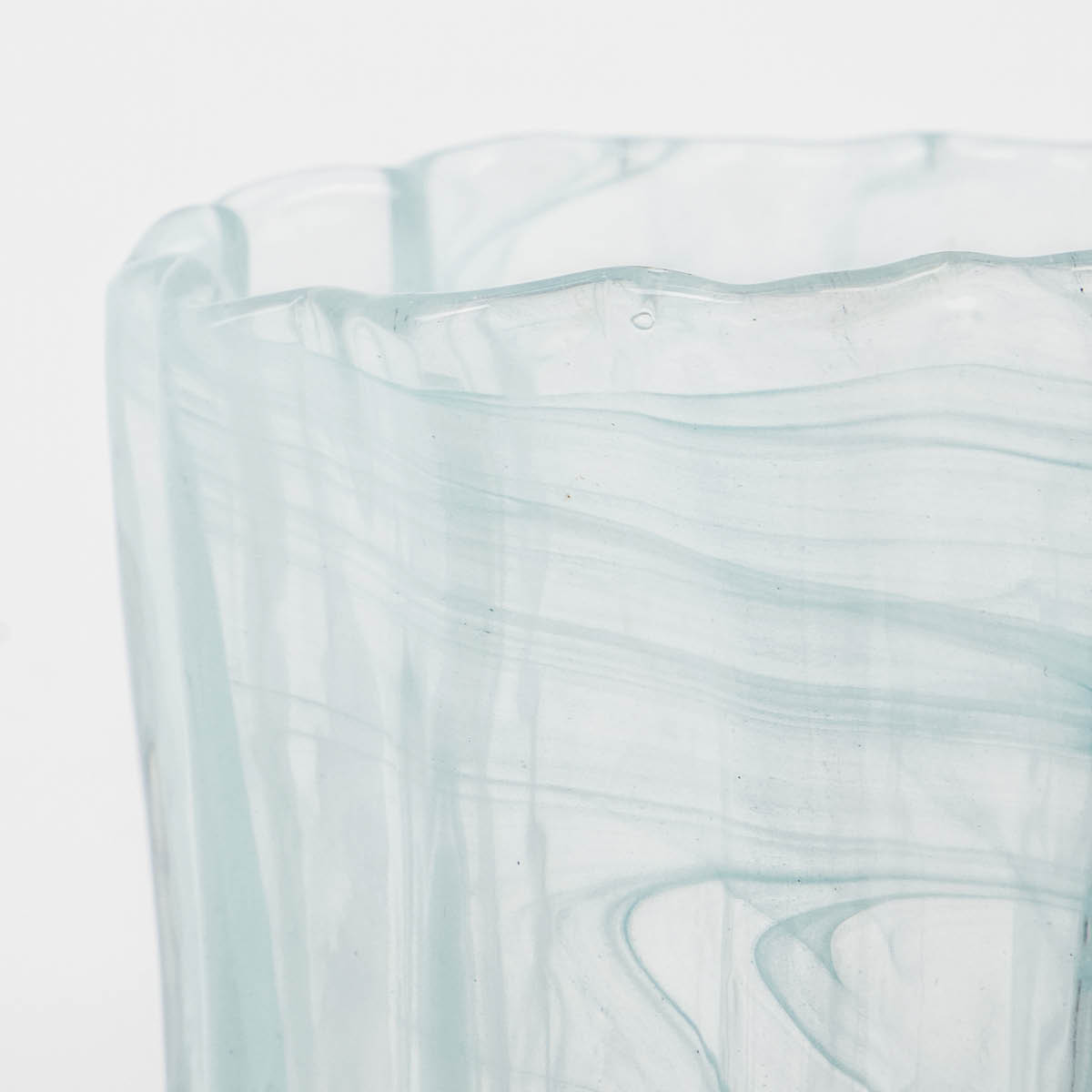 House Doctor Curl Kynttilälyhty 10x11,5 cm 2 kpl Sininen