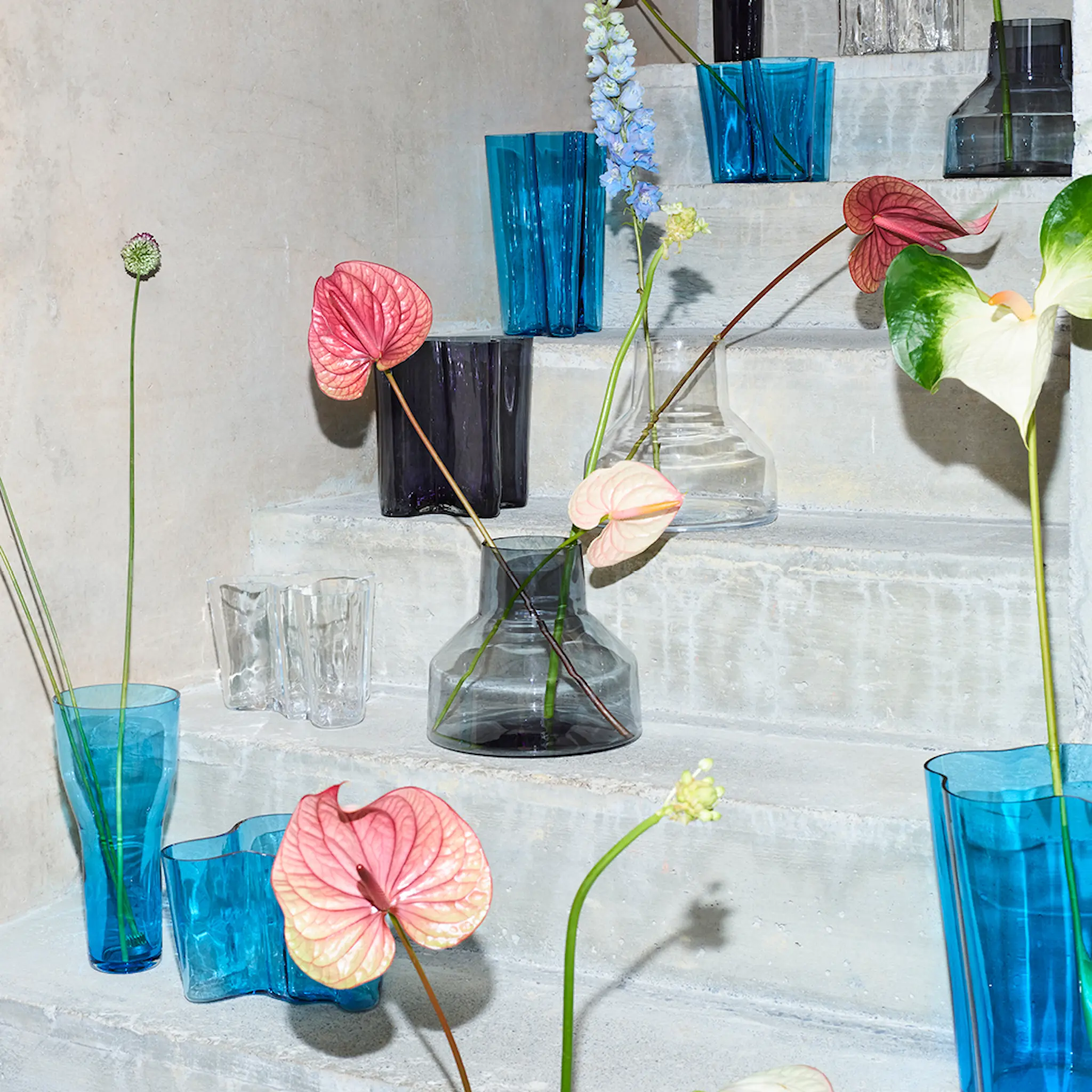 iittala Alvar Aalto Maljakko 27 cm Turkoosi