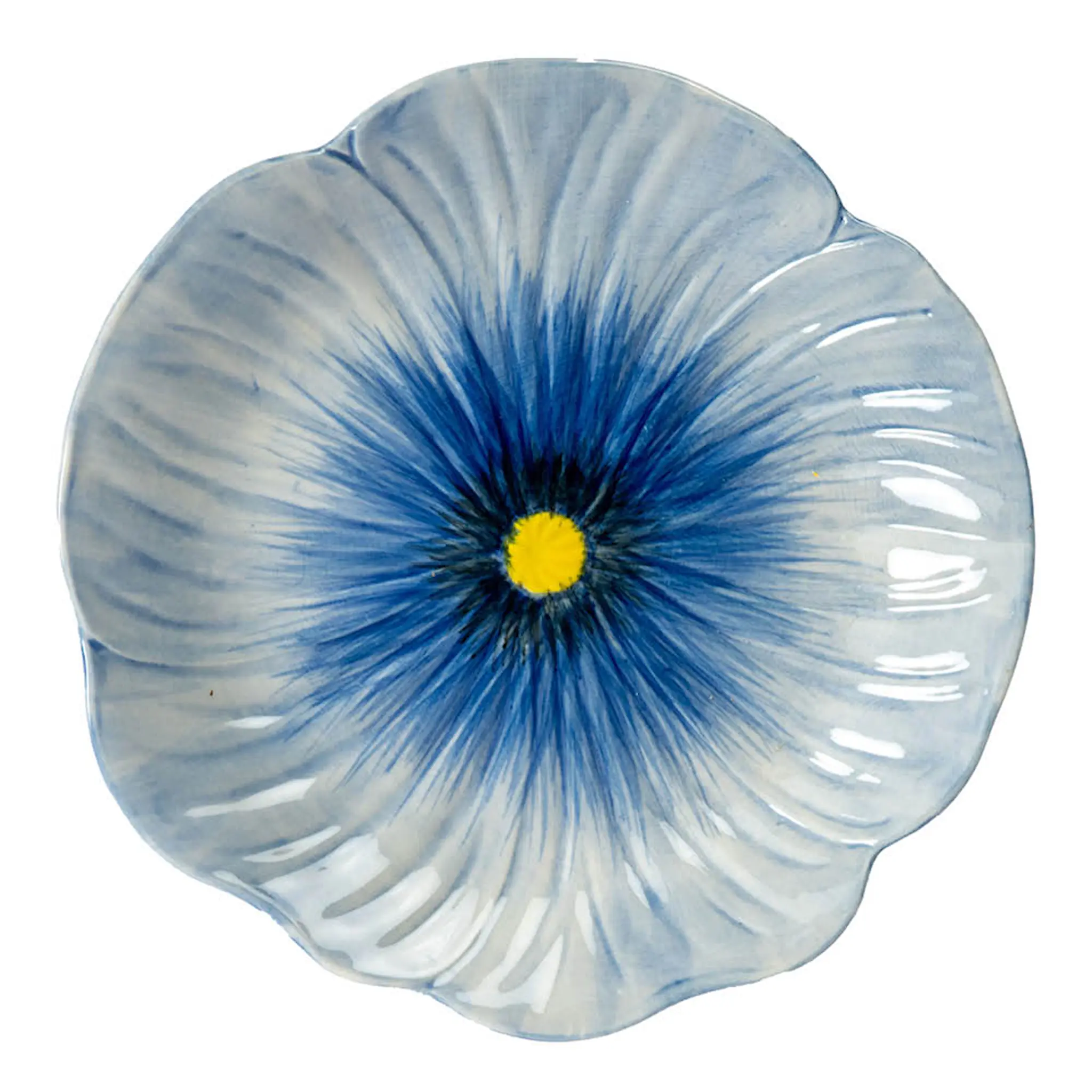 ByOn Poppy Tallrik 21 cm Blå