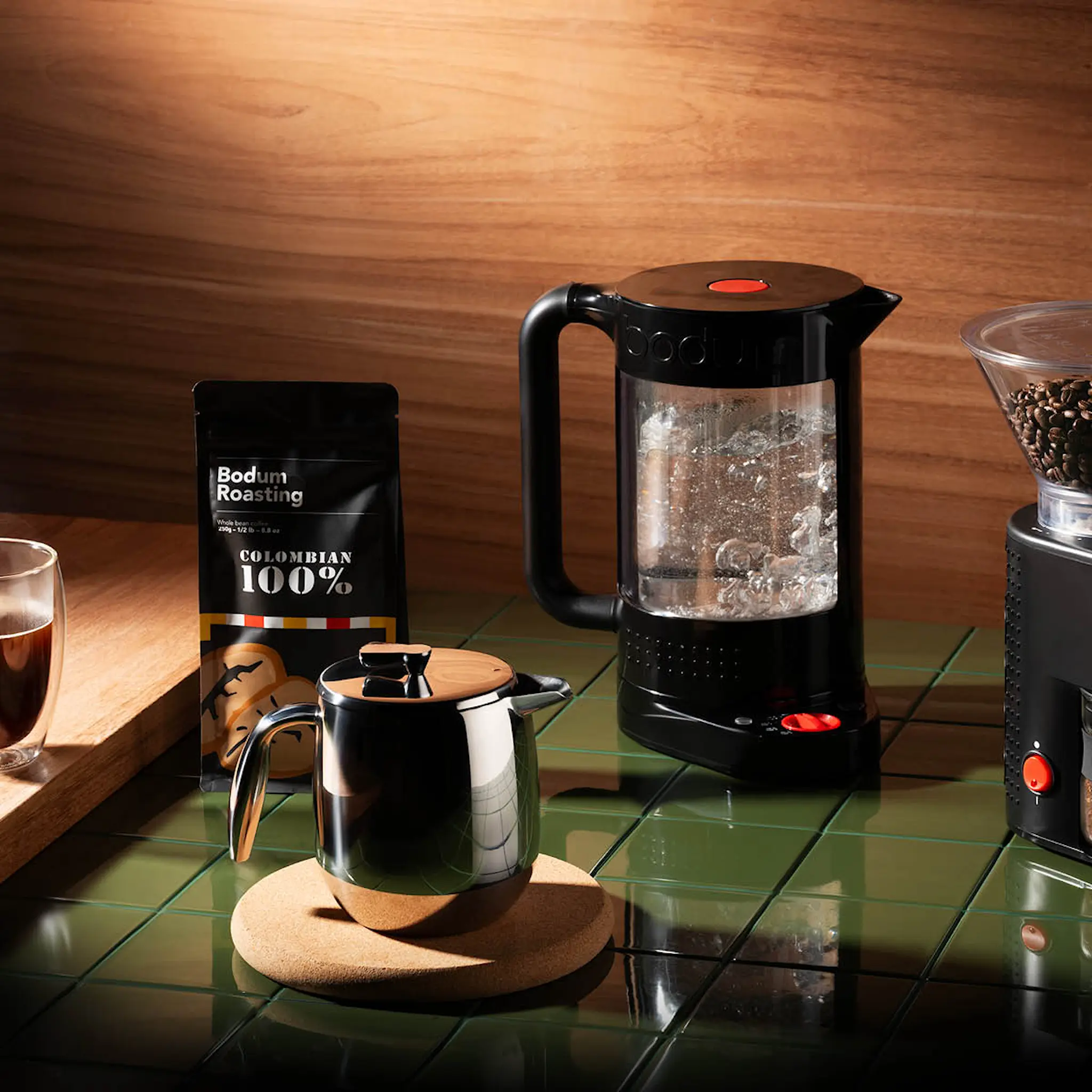 Bodum Columbia Pressopannu 4 kupillista 0,5 L Kromi