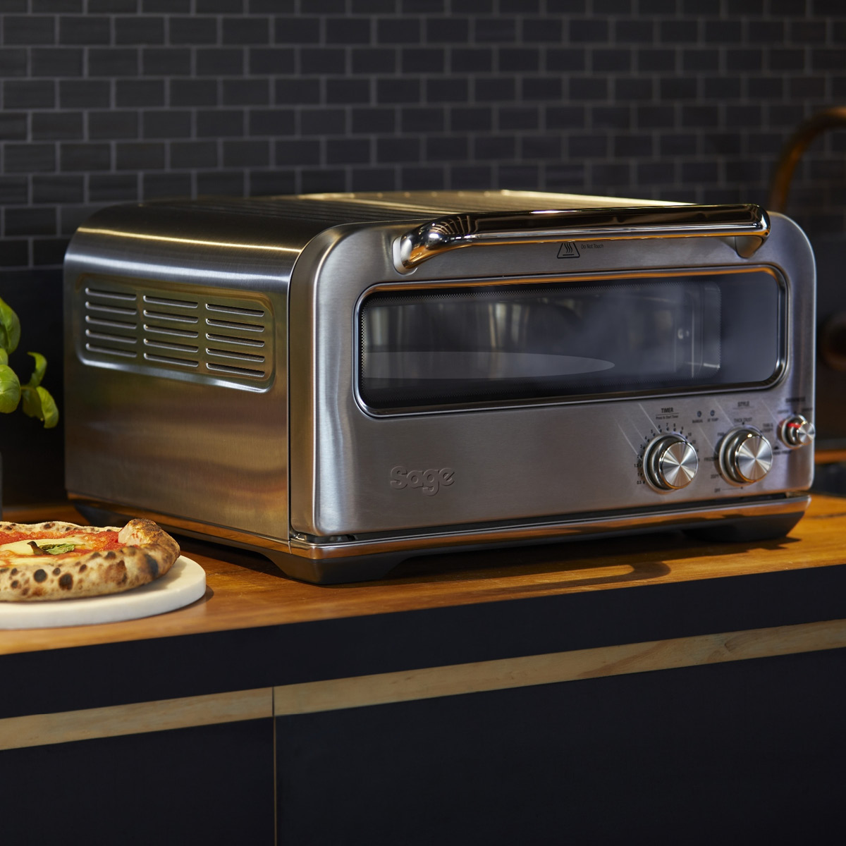 Sage The Smart Oven Pizzaiolo SPZ820BSS Pizzaugn