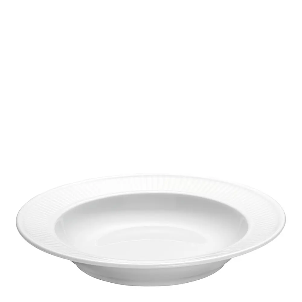 Plissé dyp tallerken 22 cm