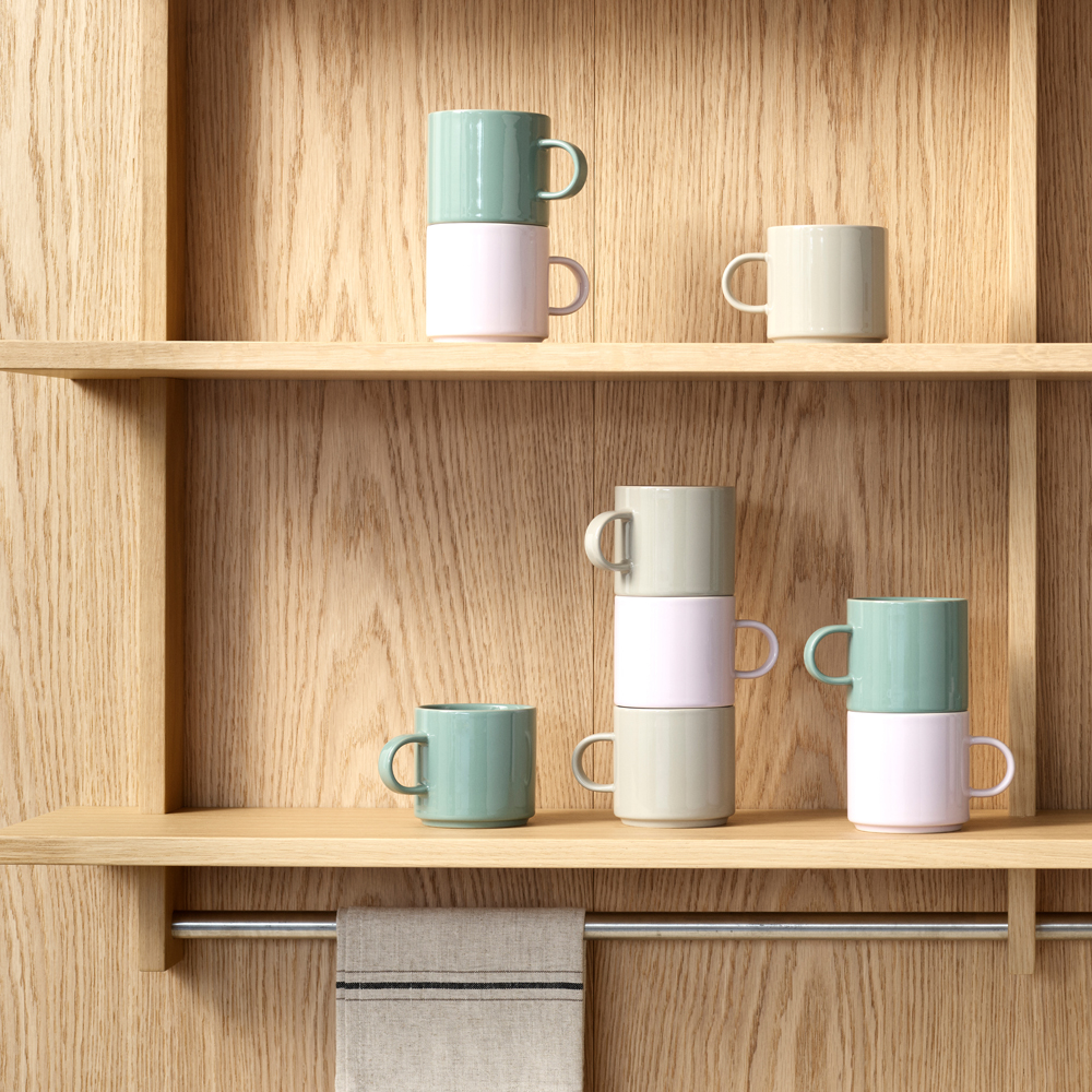 Stelton Classic Mugg 20 cl 2-pack Light grey