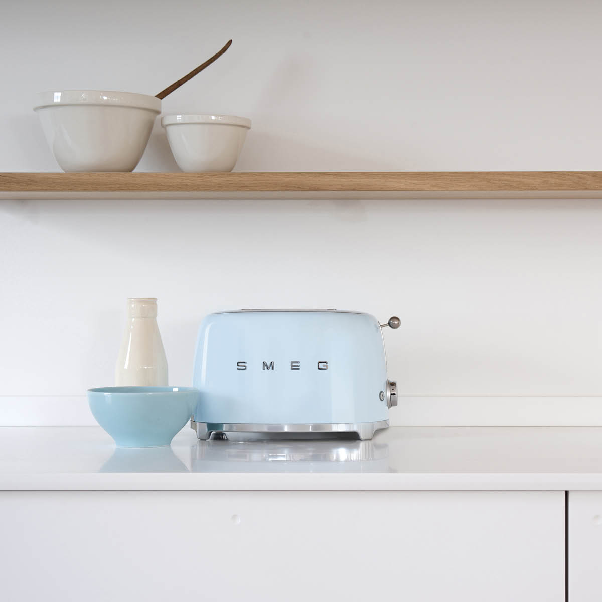 Smeg Smeg Brödrost 2 skivor TSF01 Blå