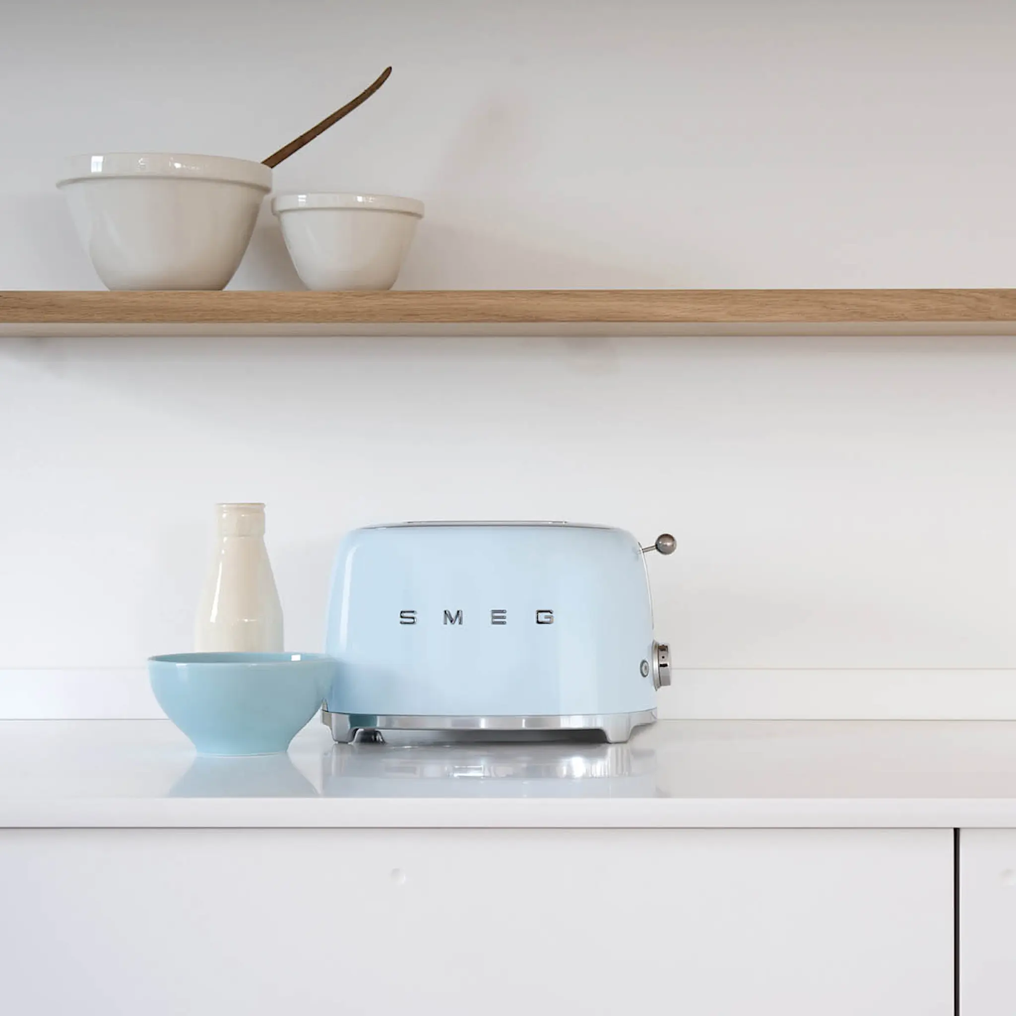 Smeg Smeg Brödrost 2 skivor TSF01 Blå