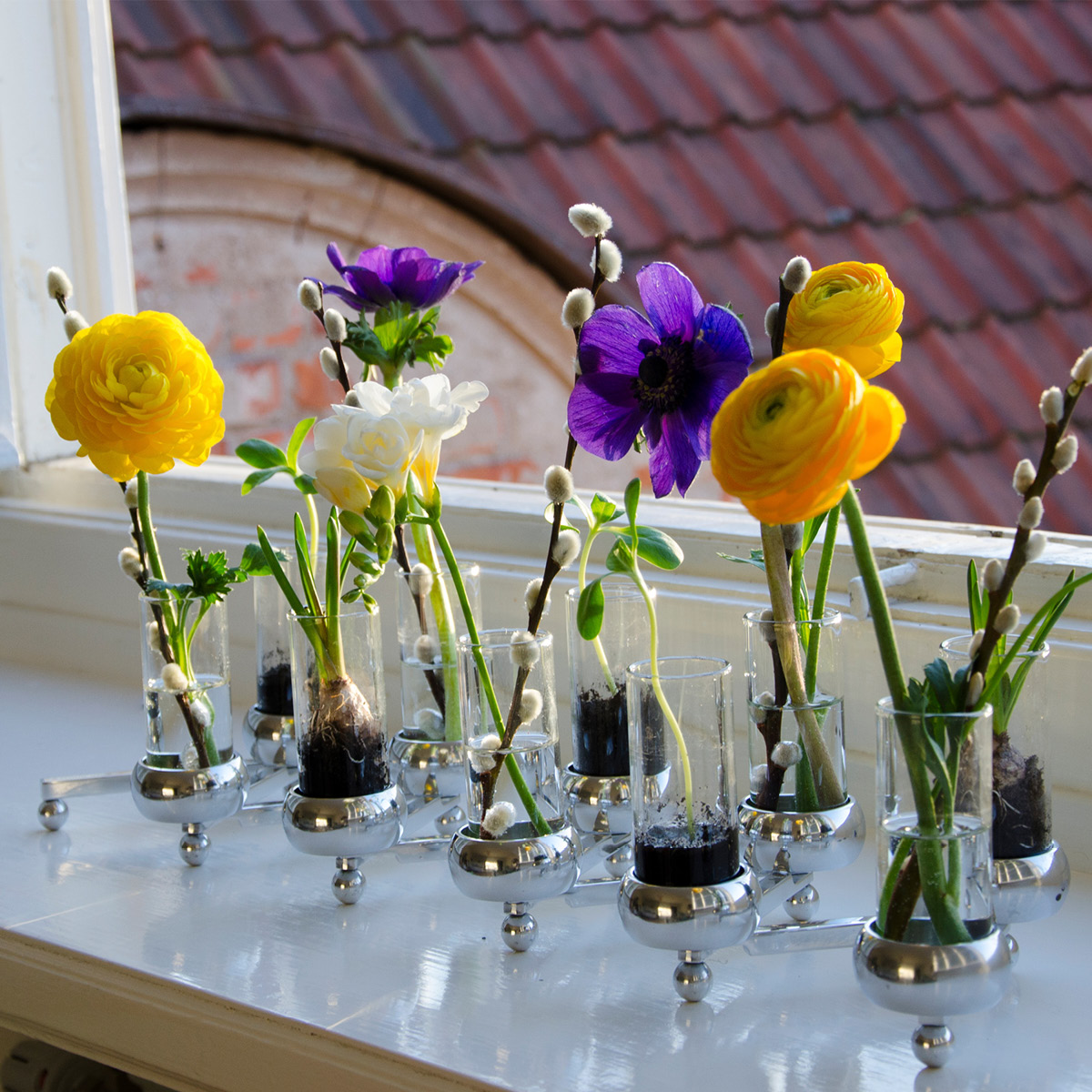 Klong Constella lysestake 10 holdere aluminium