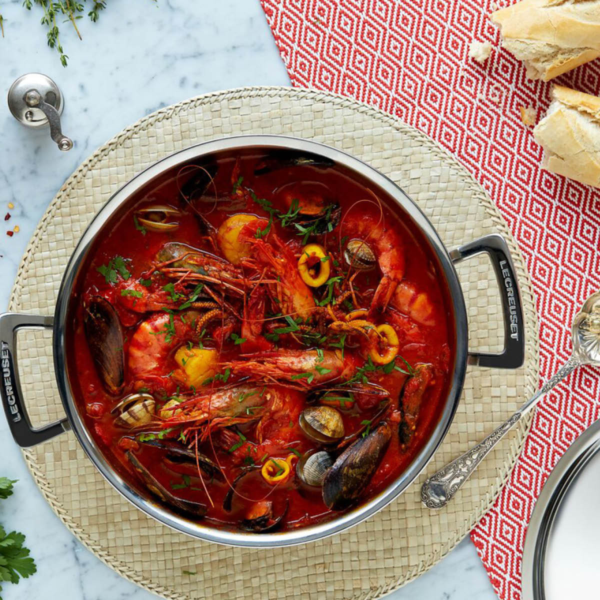 Le Creuset 3Ply Kattila kannella 18 cm 2,3 L