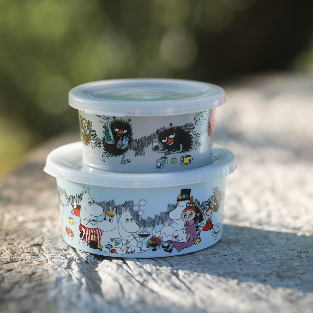 Rätt Start Mumin snack box 2-pack Picknick Stinky