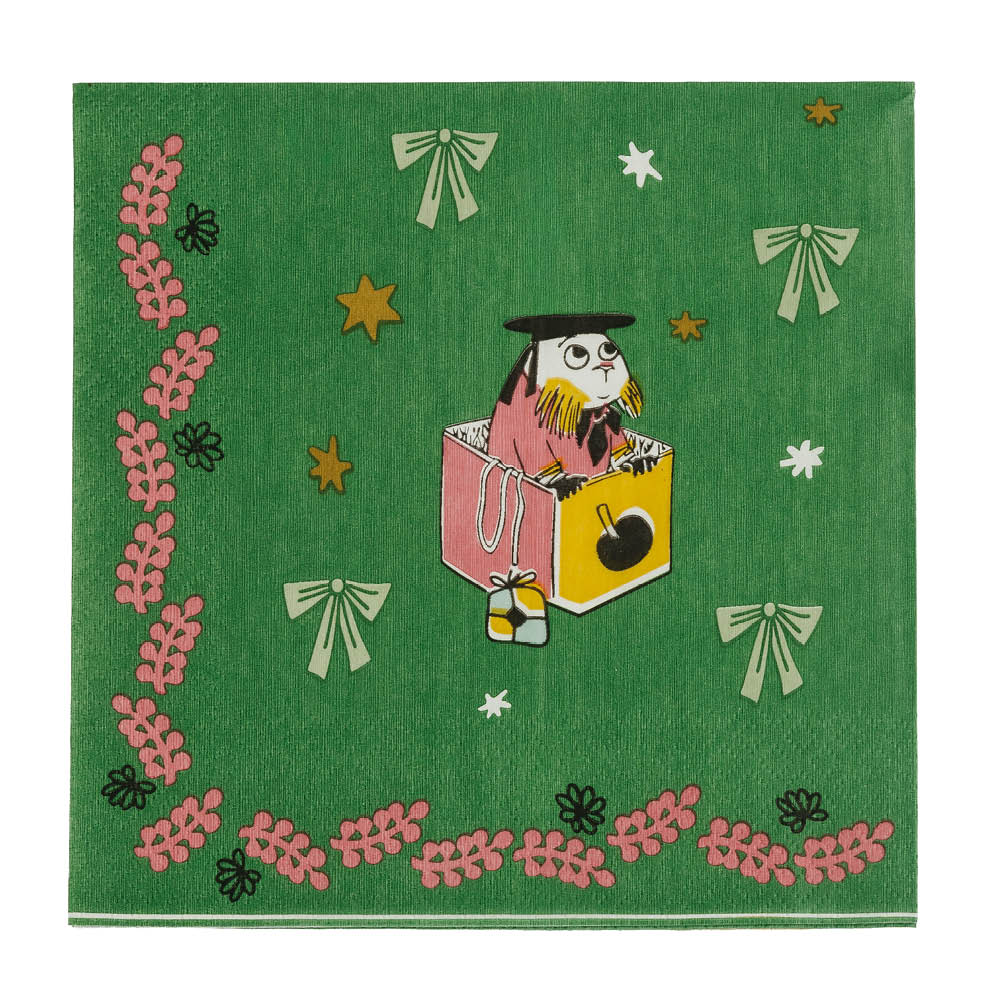 Moomin Arabia Mumin servetter 33x33 cm 20-pack Kärleksgåva