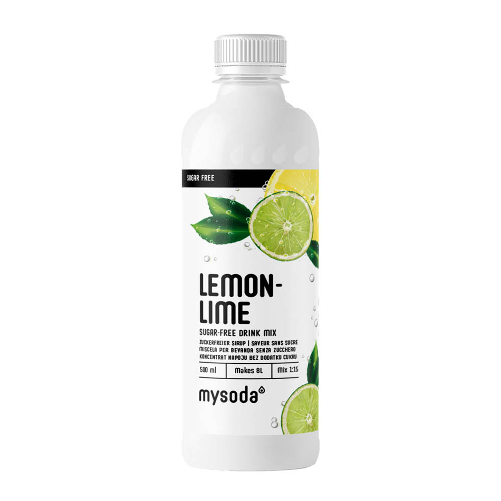 Mysoda Drinkmix Citron & Lime sockerfri 500 ml