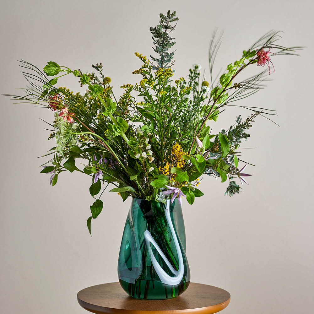 Bloomingville Ingolf Maljakko 26 cm Vihreä