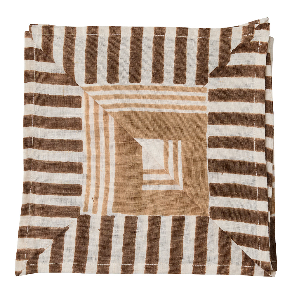 Tell Me More - Ella Lautasliina 50x50 cm Hazelnut