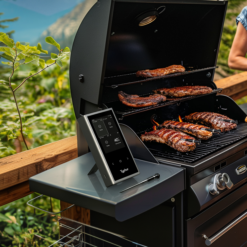 Thyphur Sync Quad trådlös stektermometer Wifi & Bluetooth