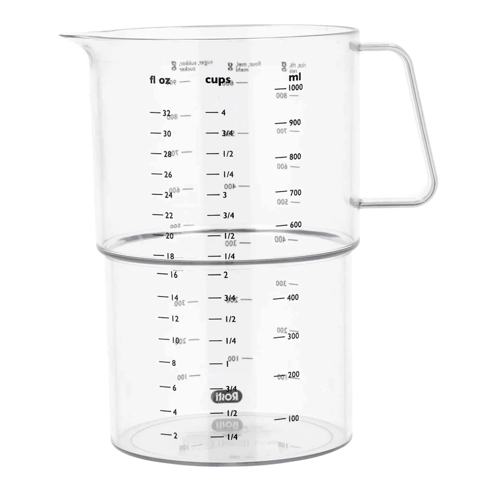 Rosti Mensura Måttkanna 1000 ml Klar