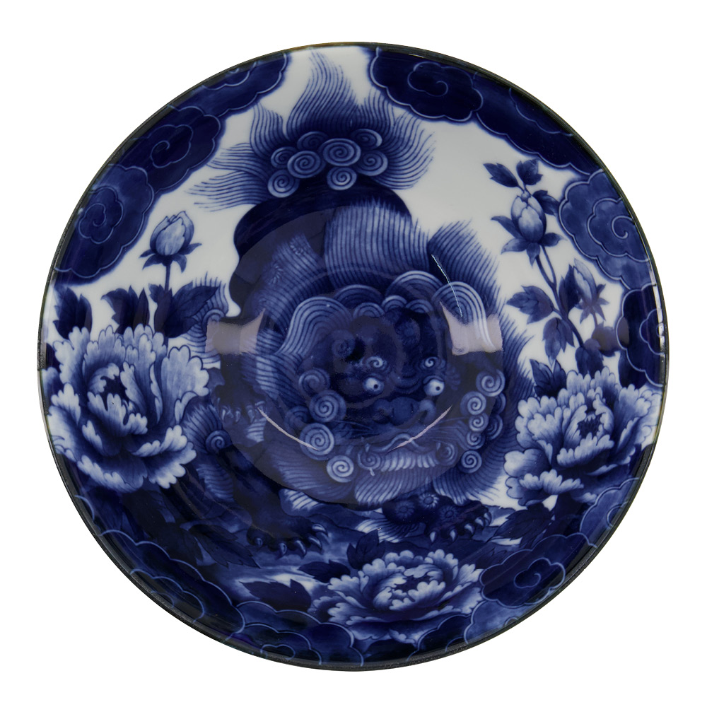 Tokyo Design Studio Japonism lion tendon skål 17,8 cm blue