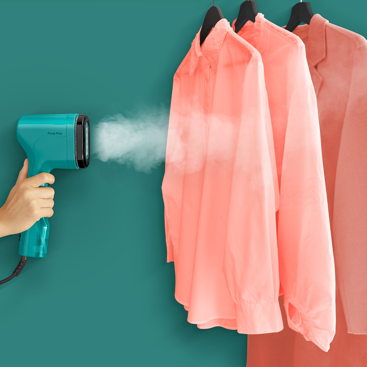 Tefal Pure Pop Vaatehöyrystin DT2024E1 Vihreä