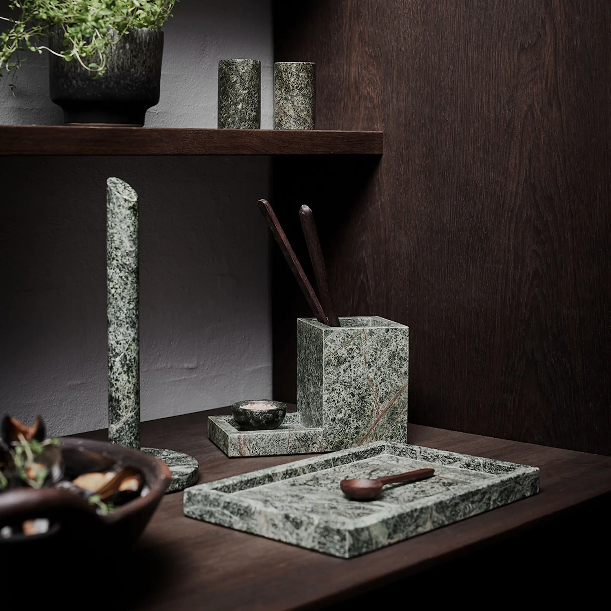 Muubs Vita diskställ 11x21 cm Mörk grå