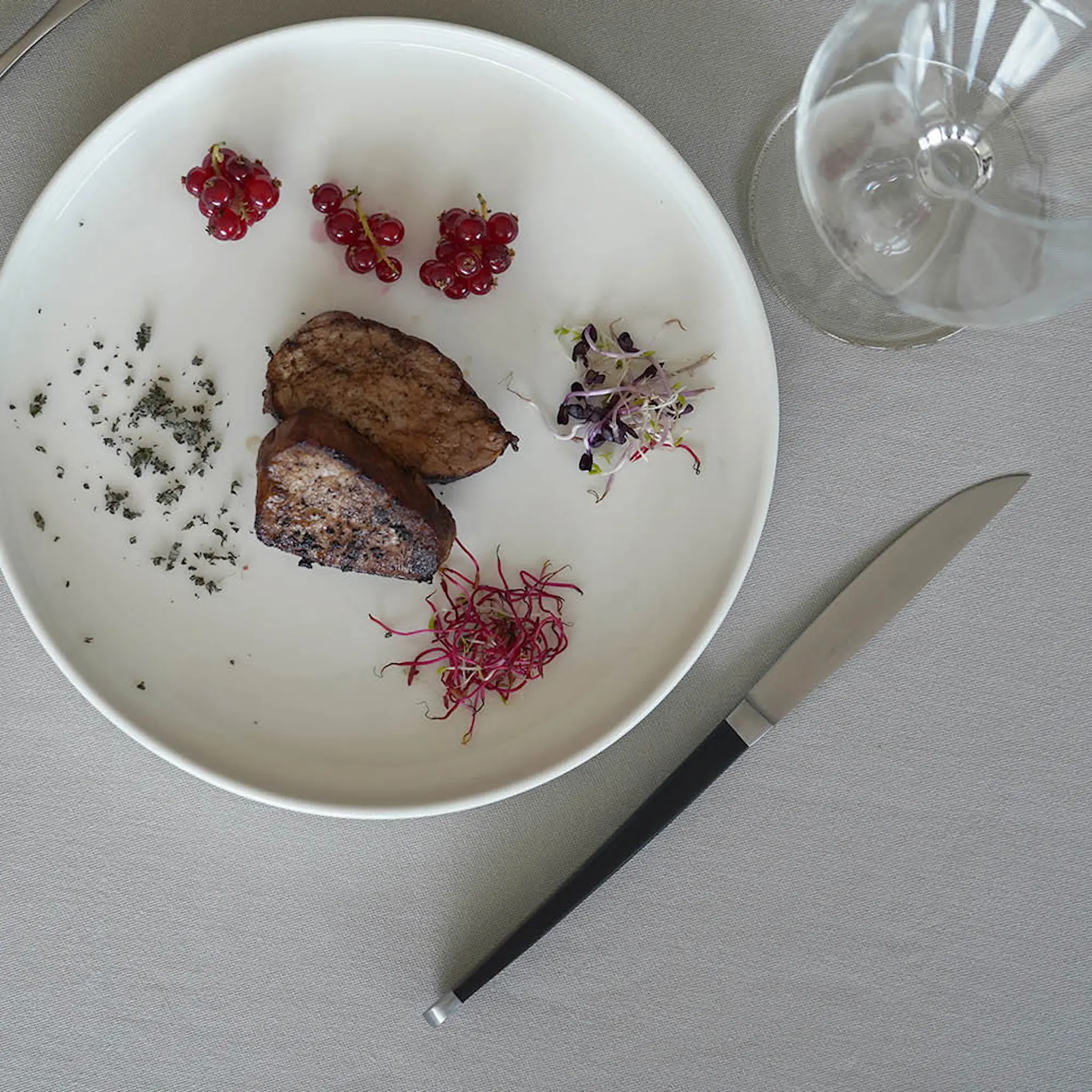 Pintinox Audrey Pihviveitsi 23,5 cm 6 kpl Musta