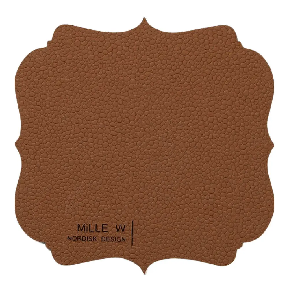 Vintage Lasinalunen 12x12 cm Ruskea