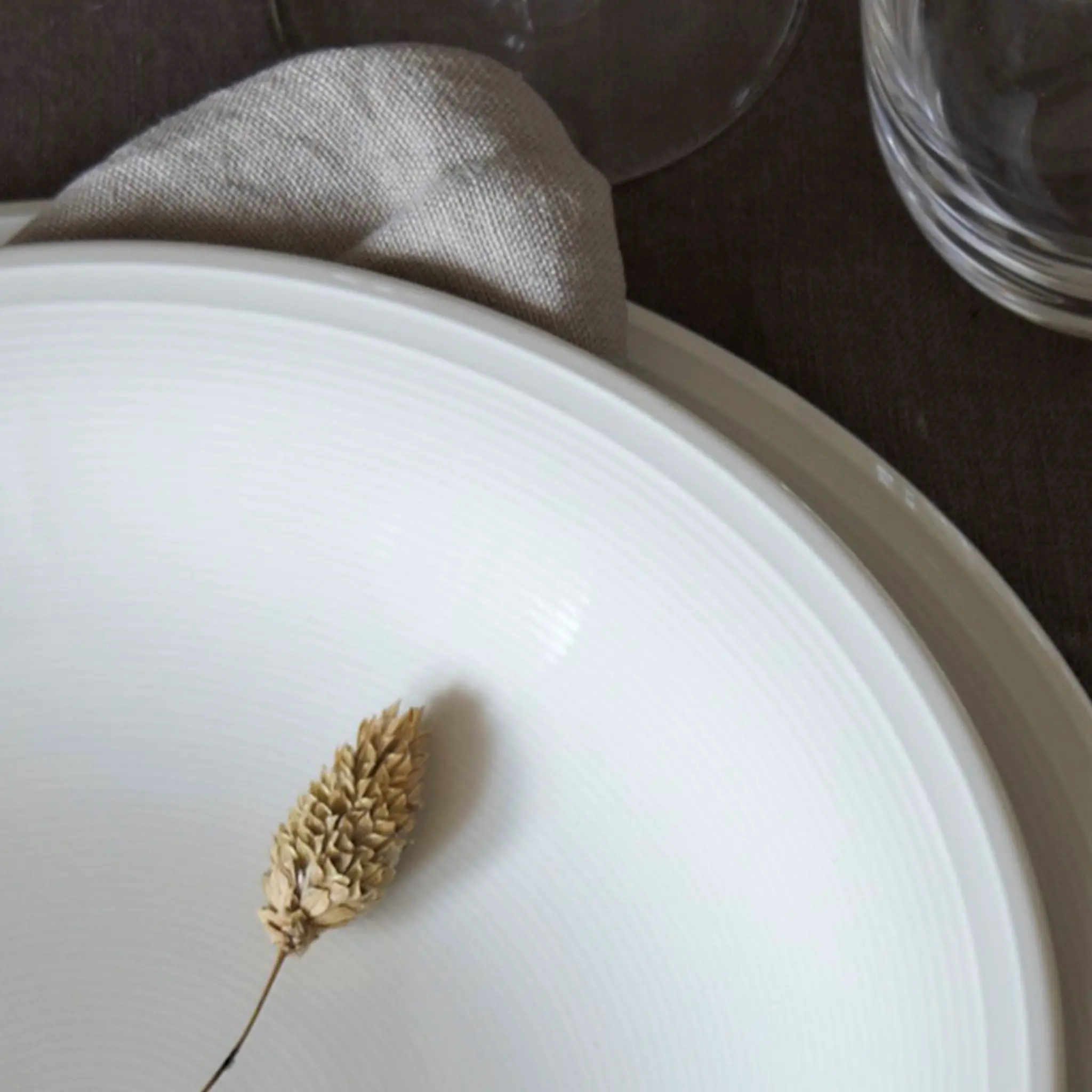 Stiernholm Rhythm Djup Tallrik 23 cm Vit