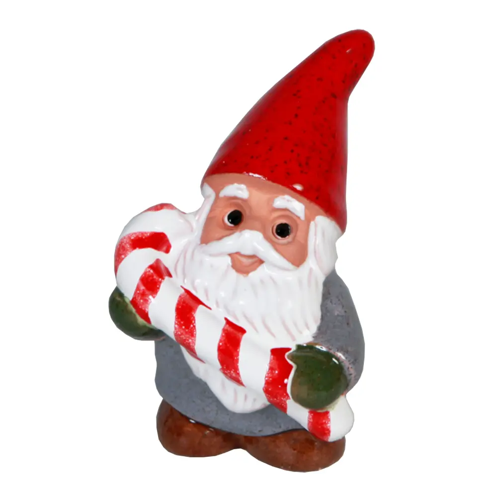 Mikrotonttu ja piparminttukarkki 8 cm