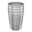 Steel Cup mugg 30 cl 4-pack Borstat stål