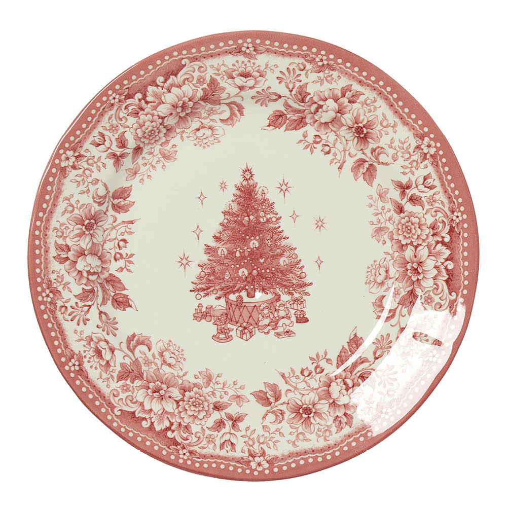 Holmen Diana tallerken 26 cm rød