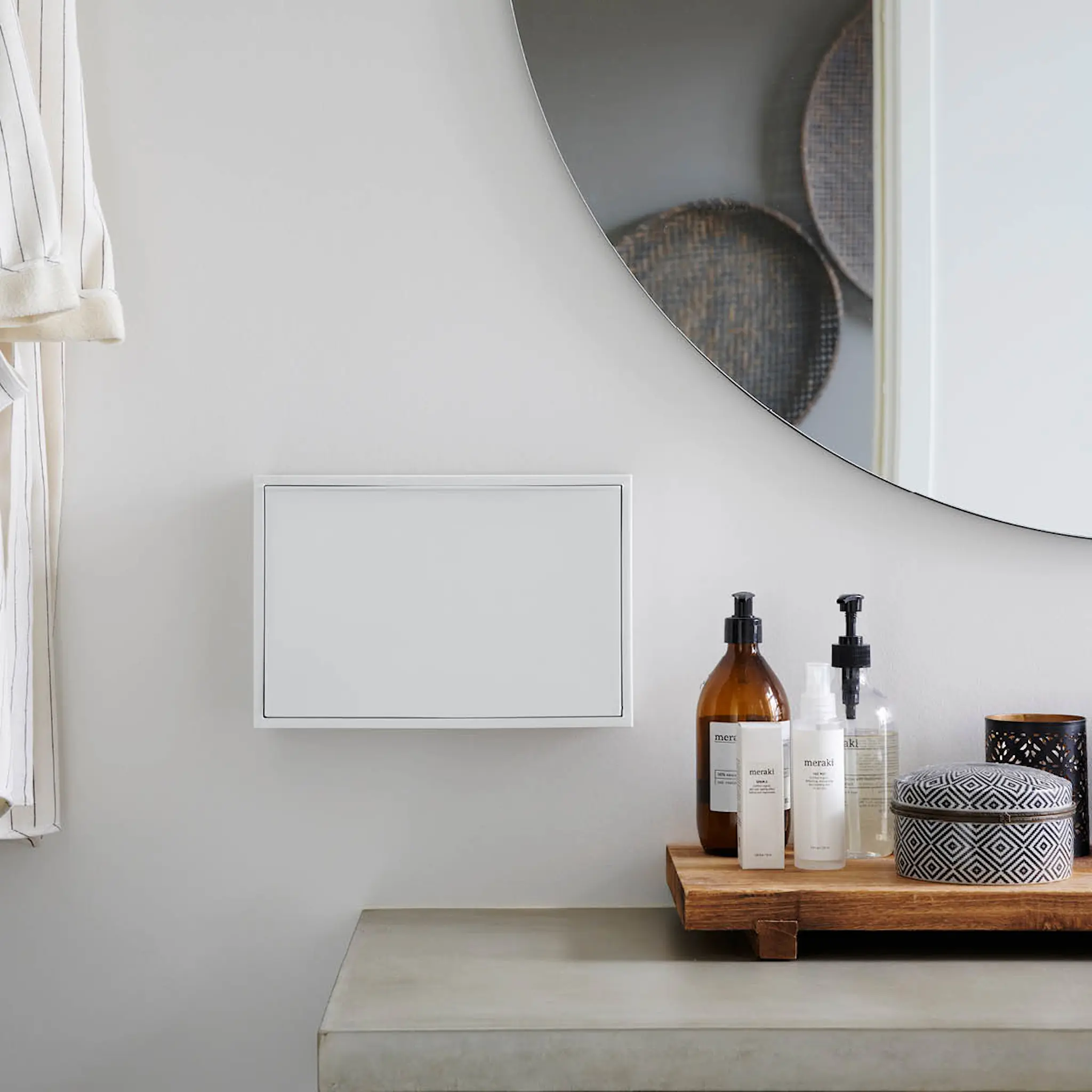 ReCollector Mini sorteringsbox 30x10x15 cm Brilliant White