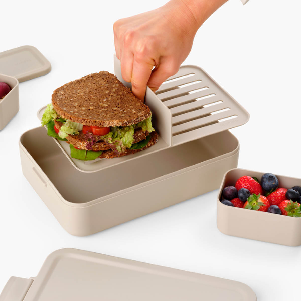 Brabantia Make & Take Bento Eväsrasia 2 L Soft Beige