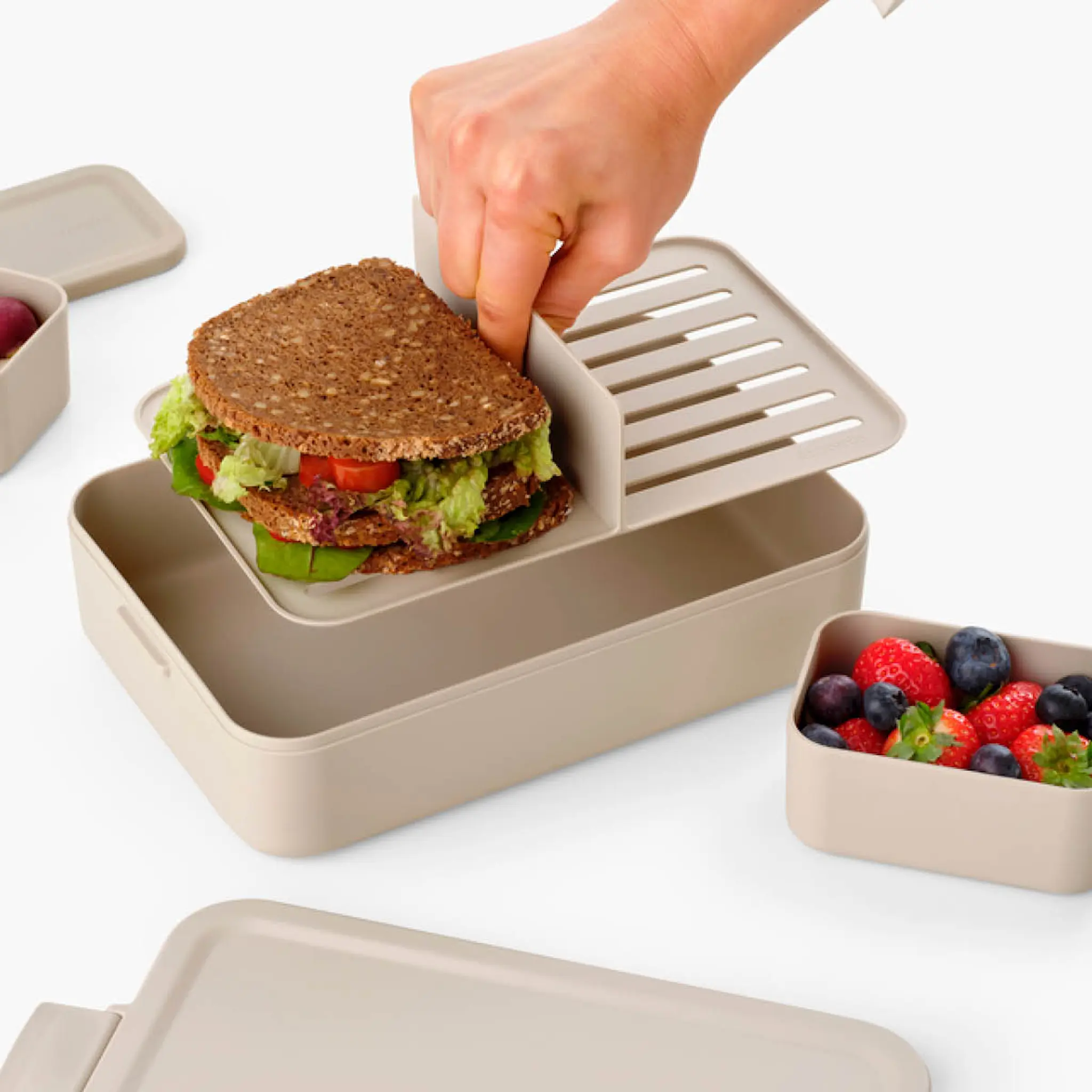 Brabantia Make & Take Bento Eväsrasia 2 L Soft Beige