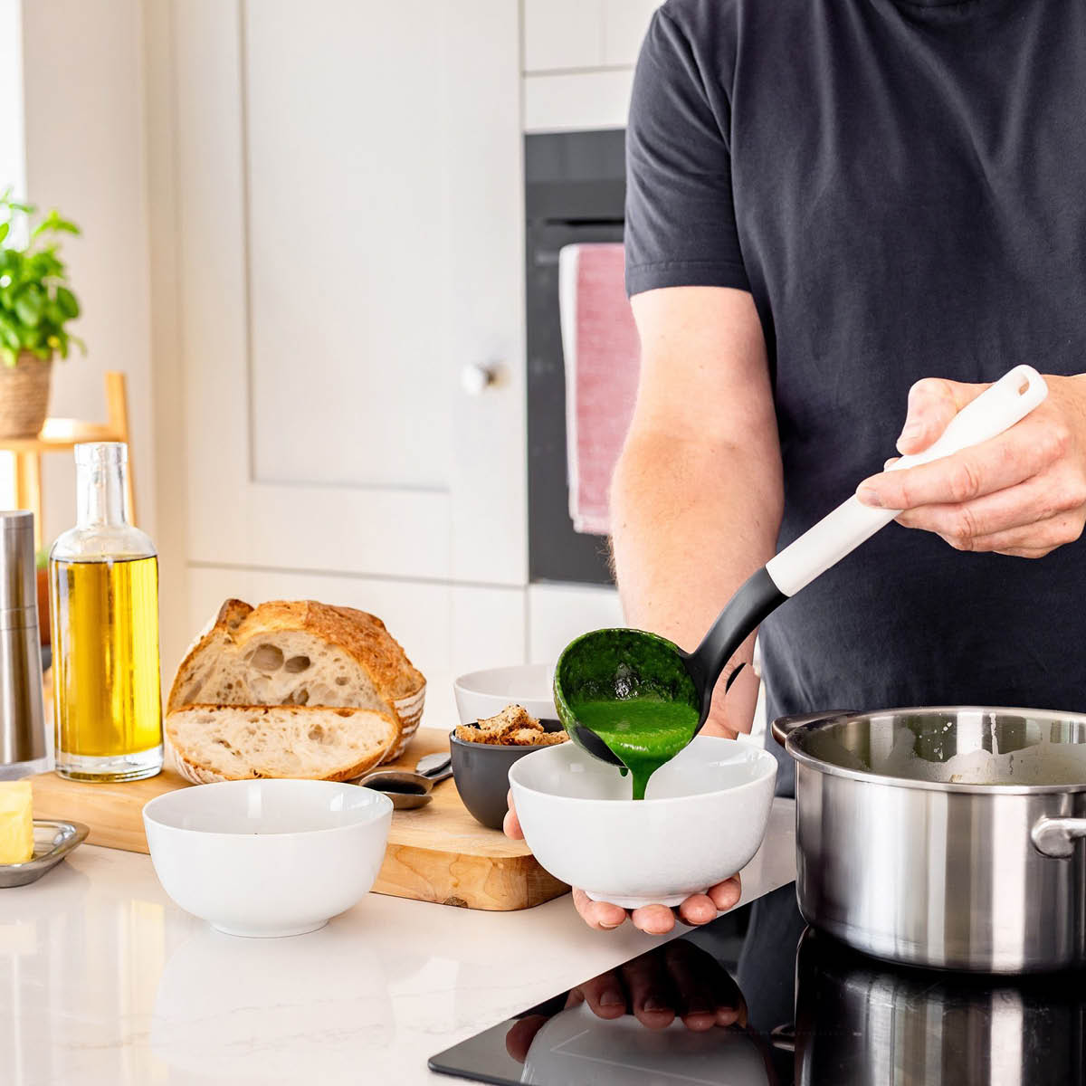 KitchenAid KitchenAid Classic suppeøse 34 cm porcelain white