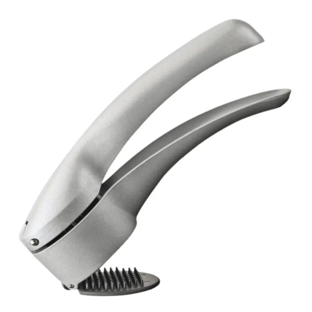 Galien hvitløkspresse med rengjøringspropp grå