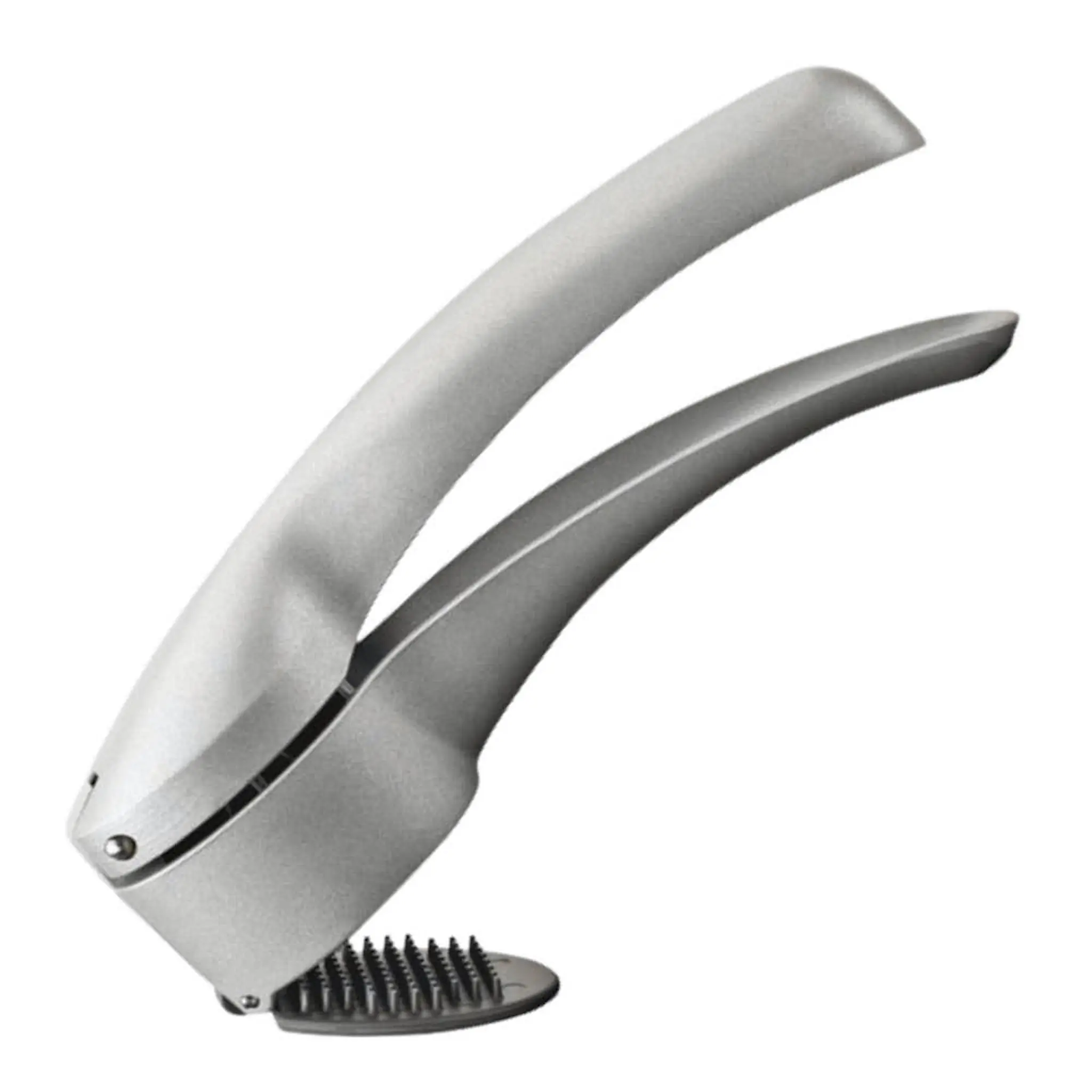 moHA! Galien vitlökspress med rengöringspropp grå